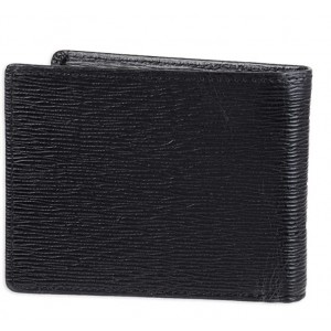 Calvin Klein Men's RFID Blocking Leather Bifold Wallet - Black